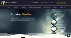 Desktop Screenshot of manila-healthtek.com